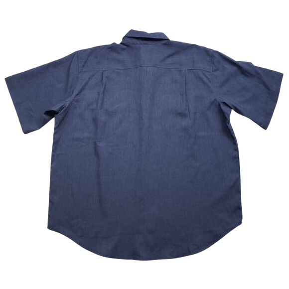 Orvis Tech Shirt Mens XXL Blue Short Sleeve Performance - Picture 8 of 10